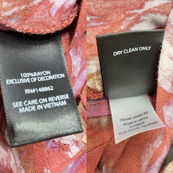 NWT Torrid Red Ikat Gauze Peasant Blouse‎ - Picture 8 of 8